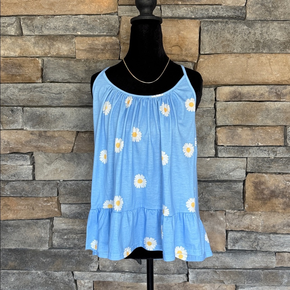 🔥SHEIN Light Blue Tank Top